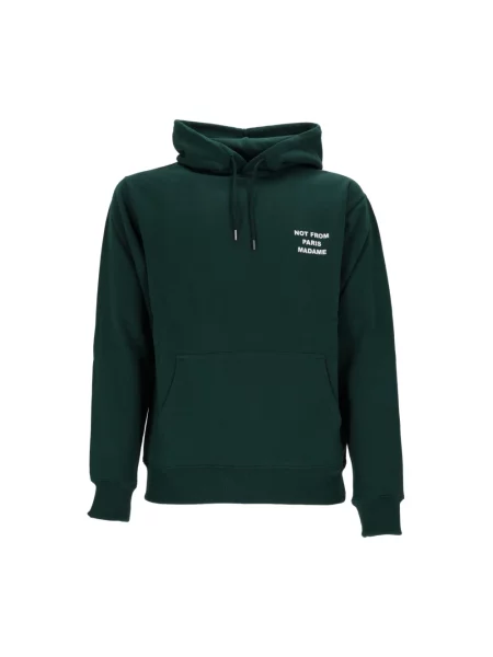 Bluza z kapturem Drole De Monsieur zielona