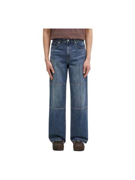 Helmut Lang jeansy Carpenter niebieskie