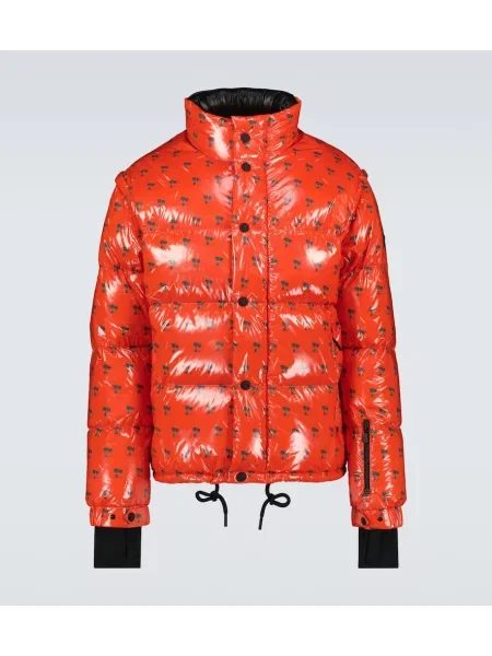 Puhovka Moncler Grenoble oranžna
