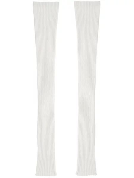 Mănuși Cashmere In Love din cașmir alb