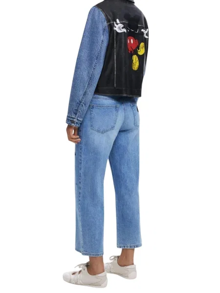 Kurtka jeansowa Desigual czarna