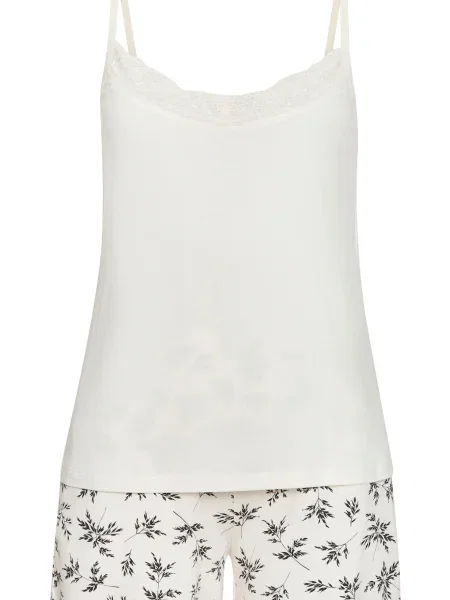 VIVANCE Kratke hlače za spanje Dreams črna bela