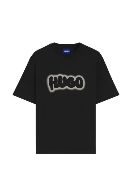 Majica Hugo s printom crna
