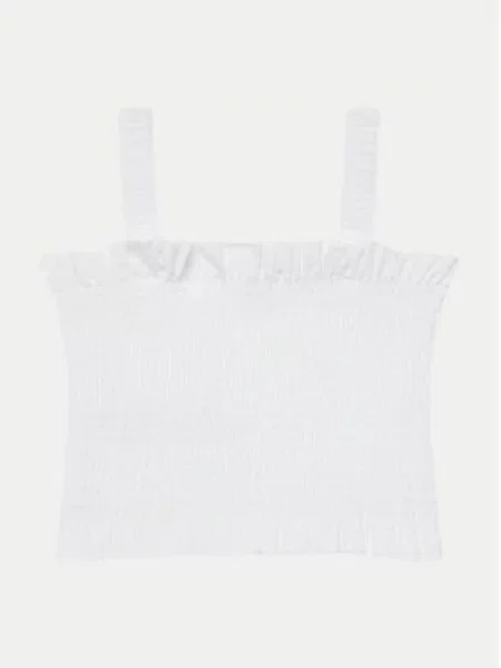 Dětské top Guess bílý
