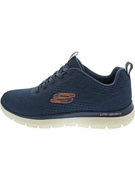 Sneakersy Skechers niebieskie