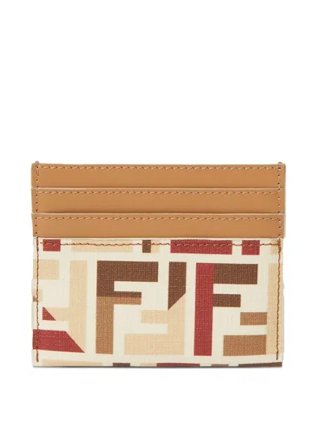 Portofel Fendi din piele maro