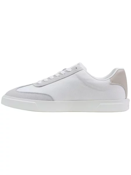 Bőr sneaker Calvin Klein bézs