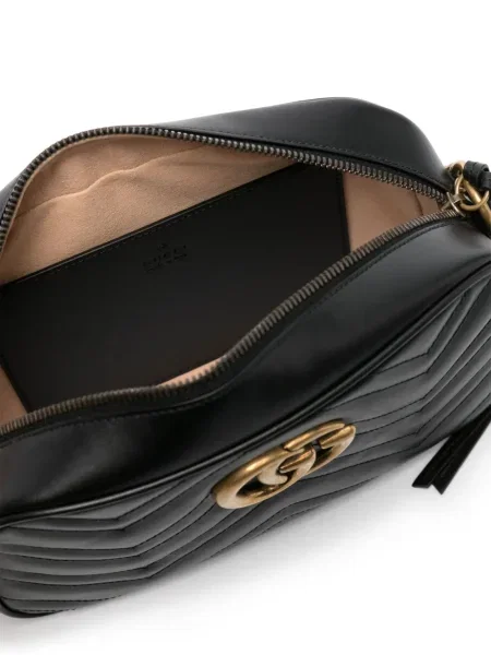 Mali torbica Gucci GG Marmont crna