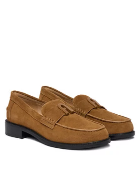 Loafers Furla College Svetlo hnedá