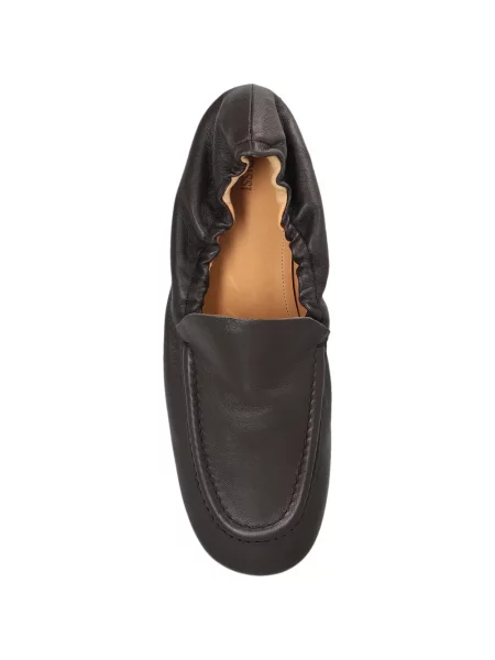 Pantofi loafer Odissì din piele maro