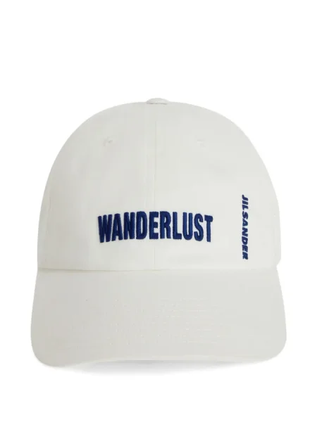 Șapcă Jil Sander cu broderie alb