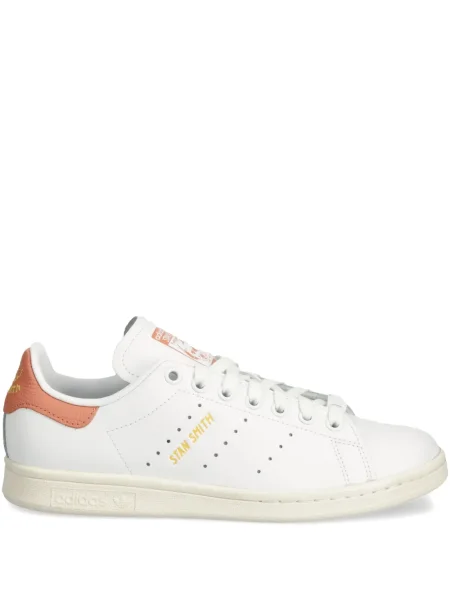 Geacă Adidas cu șireturi cu dungi cu platformă alb