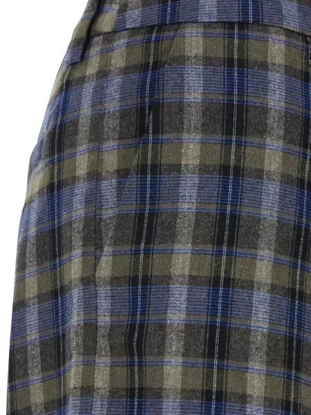 Карирани шорти Erl синьо