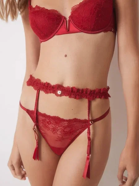 Чорапогащи Women'secret червено