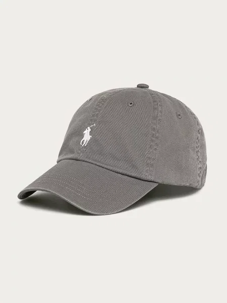 Polo Ralph Lauren Șapcă / alb gri