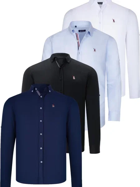 Риза Dewberry синьо