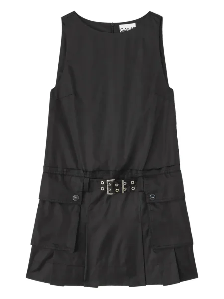 Rochie mini Ganni de costum negru