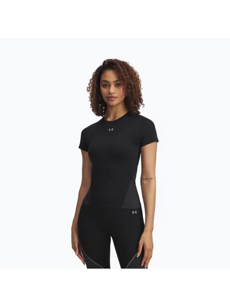 Koszulka treningowa Under Armour Vanish Seamless black/steel/steel czarna