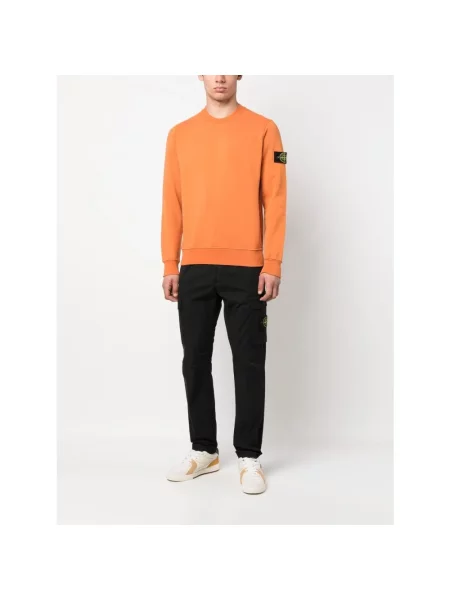 Spodnie Stone Island z kamieniami zwężane czarne