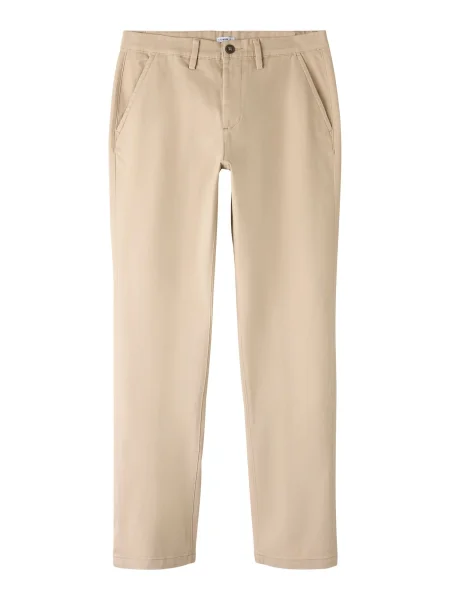 TWO SOON Chino kalhoty béžová