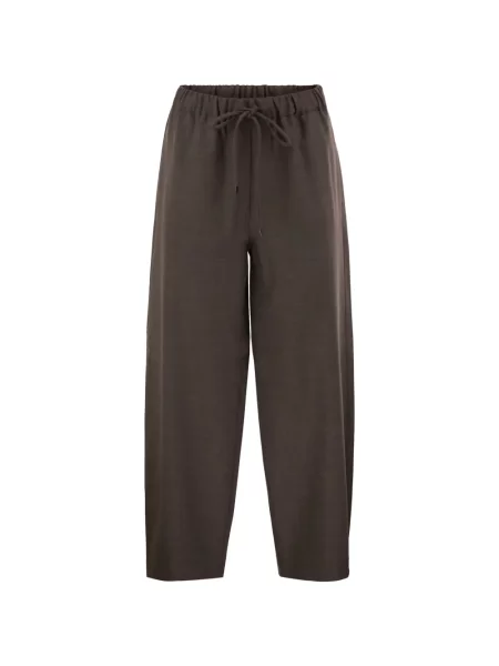 Pantaloni Antonelli cu cordon maro