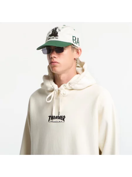 Izolat hanorac cu glugă Thrasher cu broderie bej