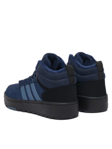 Sportcipők adidas Hoops Mid J Shoes Kék fekete