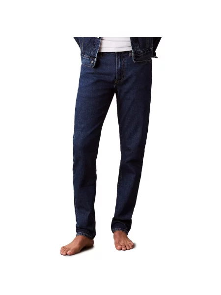 Blugi Calvin Klein Jeans albastru