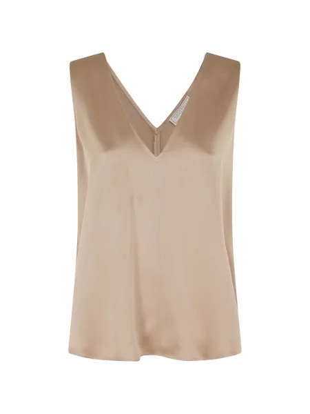 Bluză Antonelli fără mâneci cu decolteu în V