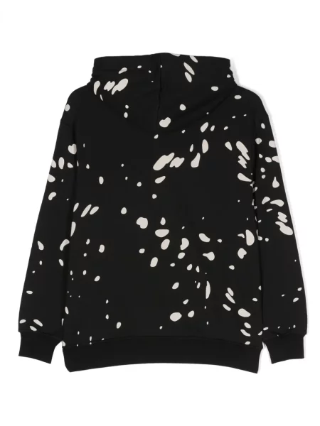Bluza z kapturem dziecięca Msgm czarna