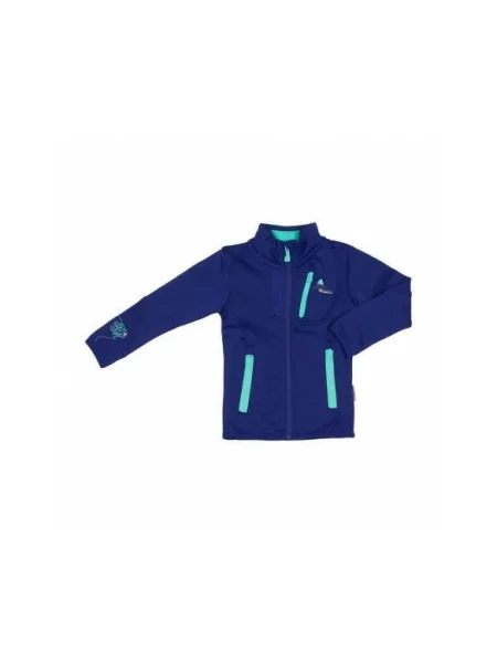 Bluza dziewczęca z polaru Peak Mountain Gaynur niebieska