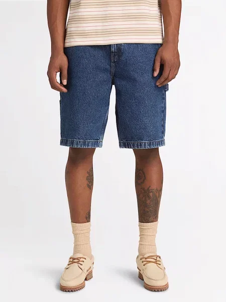 Джинсові шорти Timberland синій