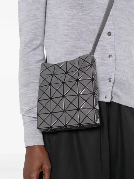 Τσάντα χιαστί Bao Bao Issey Miyake γκρι