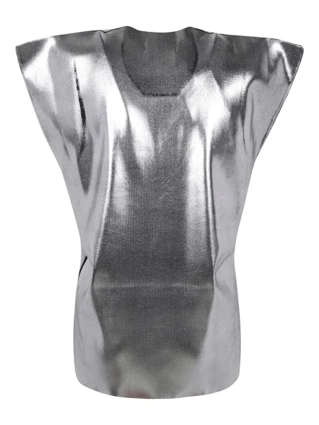 Top Junya Watanabe tricotate argintiu