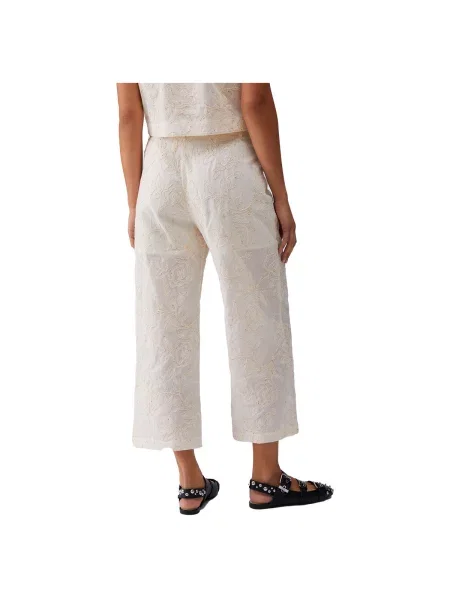 Pantaloni culottes Liu Jo bej