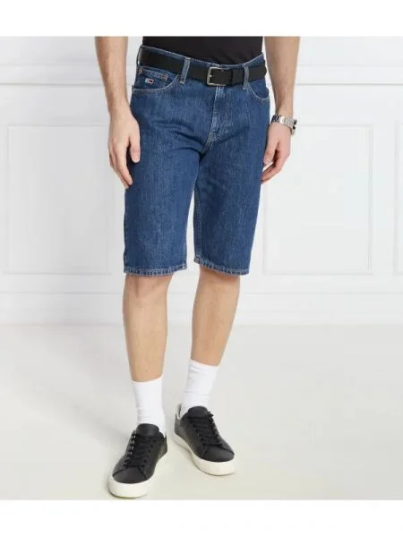 Tommy Jeans De blugi pantaloni scurți Ryan albastru