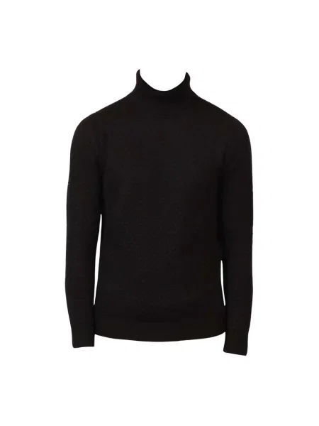 Sweter Rakki wełniany czarny