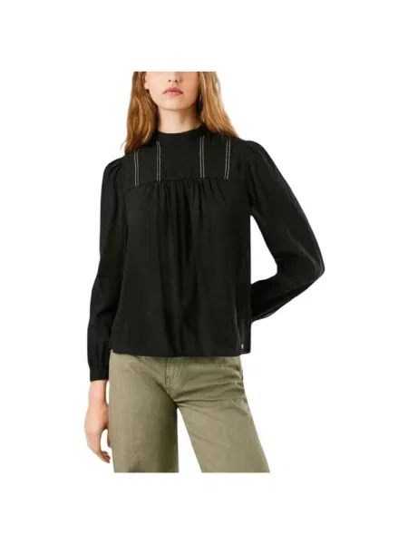 Denim ruha Pepe Jeans fekete