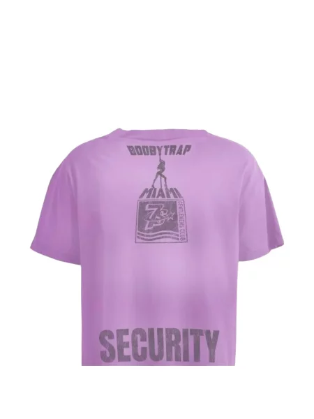 Tricou Triple Sevens cu imagine violet