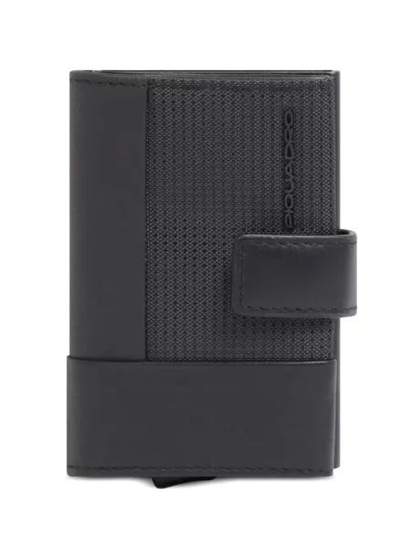 Portofel Piquadro cu imagine negru