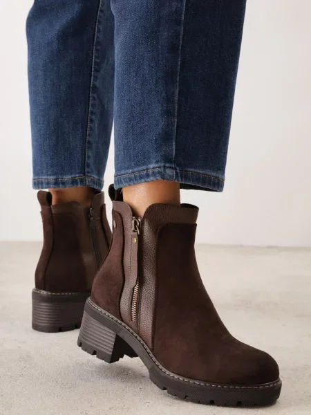 Botine maro