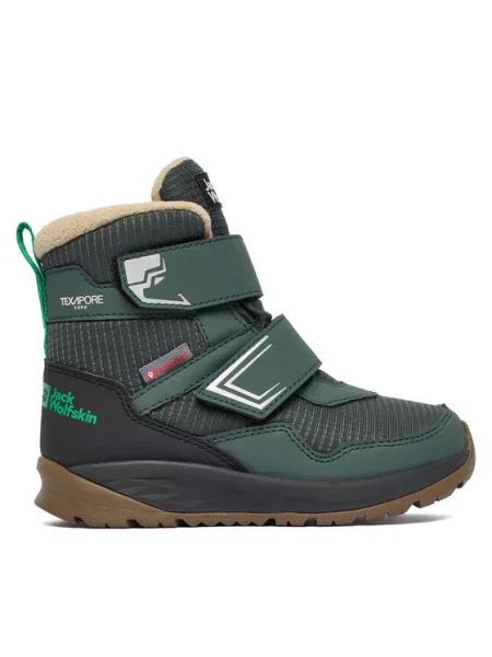 Čizme preko koljena Jack Wolfskin casual zelena