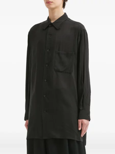 Cămașă Yohji Yamamoto lungă negru