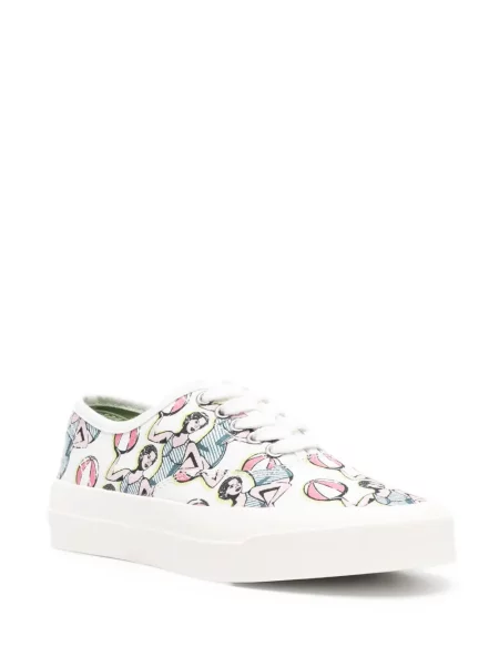 Tenisky Maison Kitsuné bílé