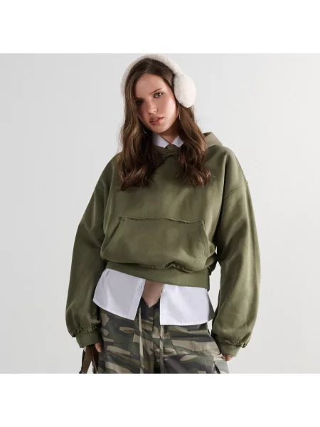 Cropp Худі оливковий