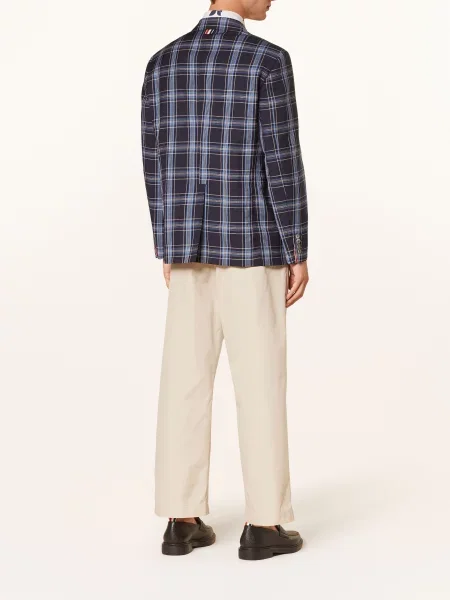Thom Browne. Spodnie Regular Fit beige beżowe