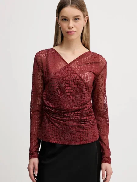 Блуза Sisley оранжево