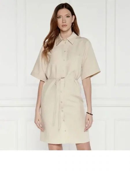 Calvin Klein Rochie | cu adaos de in bej