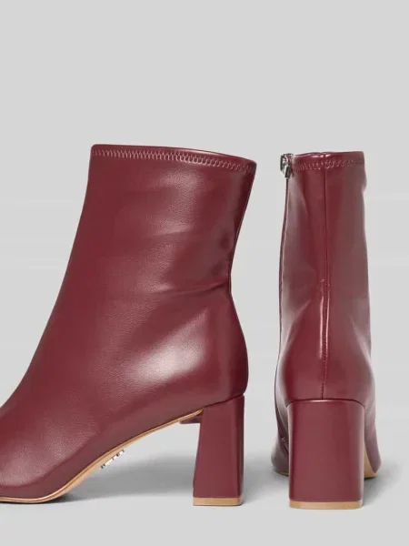 Steve Madden botki Hurst na słupku bordowy