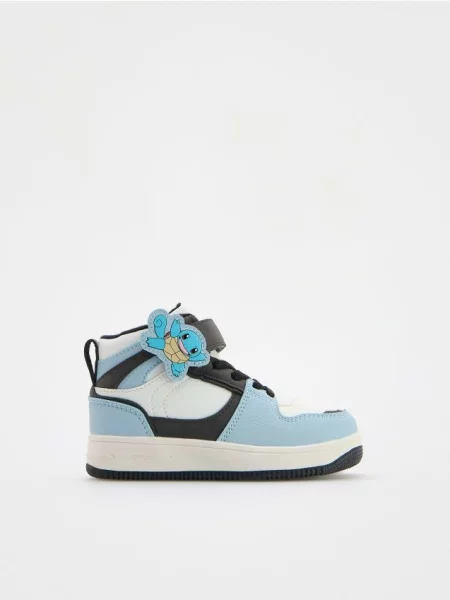 Reserved Pantofi sport Pokémon albastru-deschis albastru
